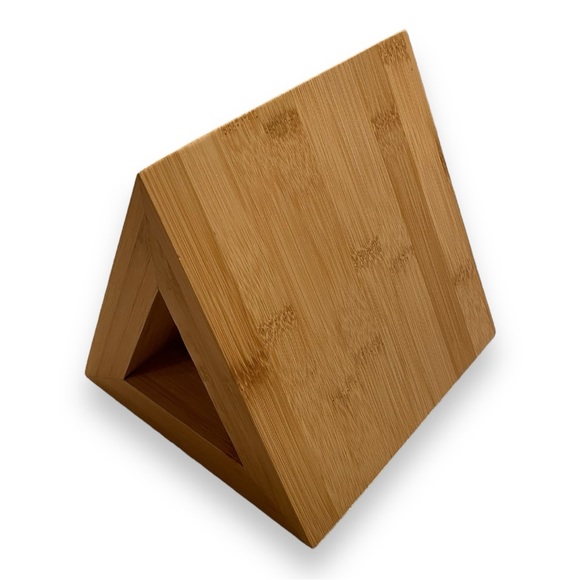 Other - Bamboo Triangle Book Stand/Book Holder